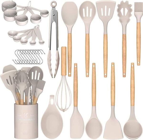 27% OFF LIMITED TIME DEAL"'Umite Chef Kitchen Cooking Utensils Set,