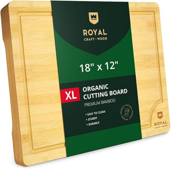55% OFF LIMITED TIME DEAL"'ROYAL CRAFT WOOD Extra Large Cutting Boards
