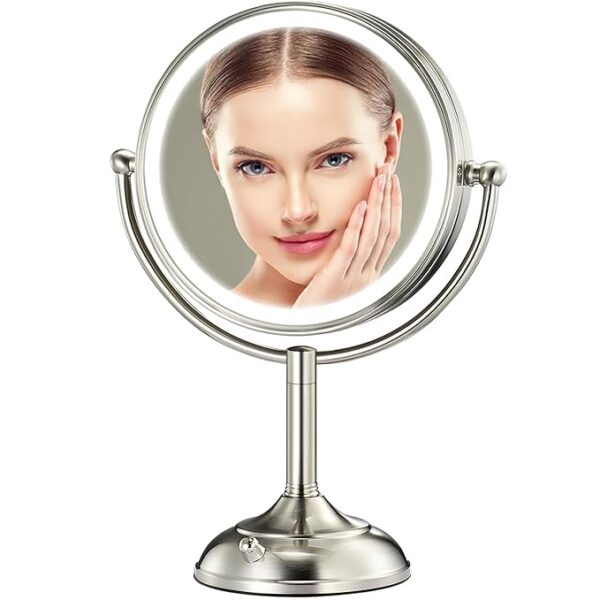 24% % OFF with coupon LIMITED TIME DEAL""'Professional 8.5" Large Lighted Makeup Mirror with Brighter Lights,