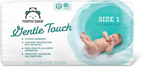 21% OFF with coupon LIMITED TIME DEAL" Mama Bear Gentle Touch Diapers,