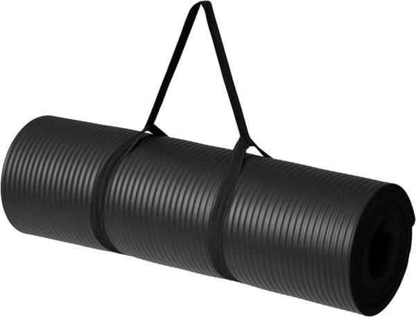 Basics 1/2 Inch Extra Thick Exercise Yoga Mat