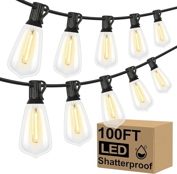 27% OFF with coupon and code LIMITED TIME DEAL"'Brightever LED Outdoor String Lights