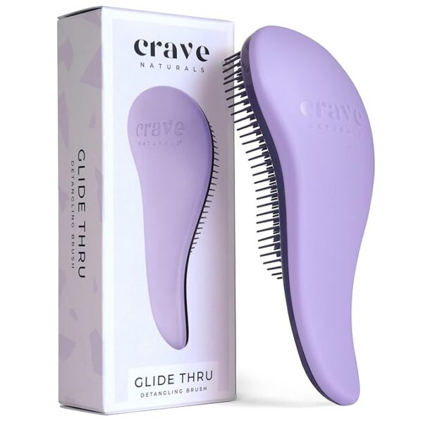 50% OFF LIMITED TIME DEAL"'Crave Naturals Glide Thru Detangling Brush