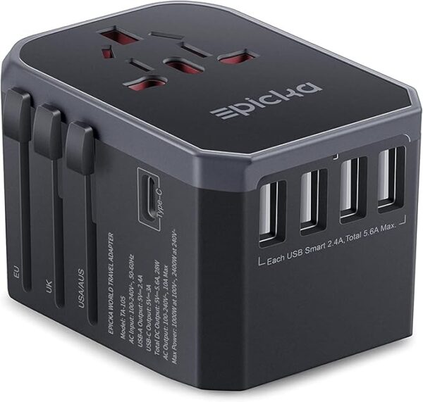 20% OFF LIMITED TIME DEAL"'EPICKA Universal Travel Adapter,