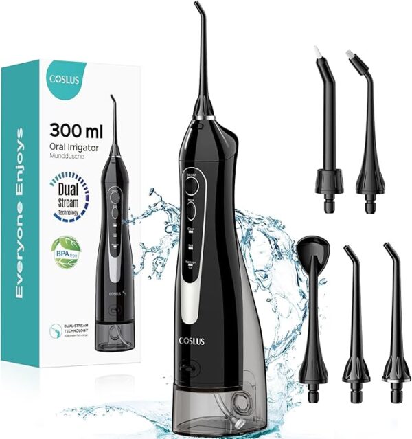 25% OFF LIMITED TIME DEAL"'COSLUS Water Dental Flosser Teeth Pick
