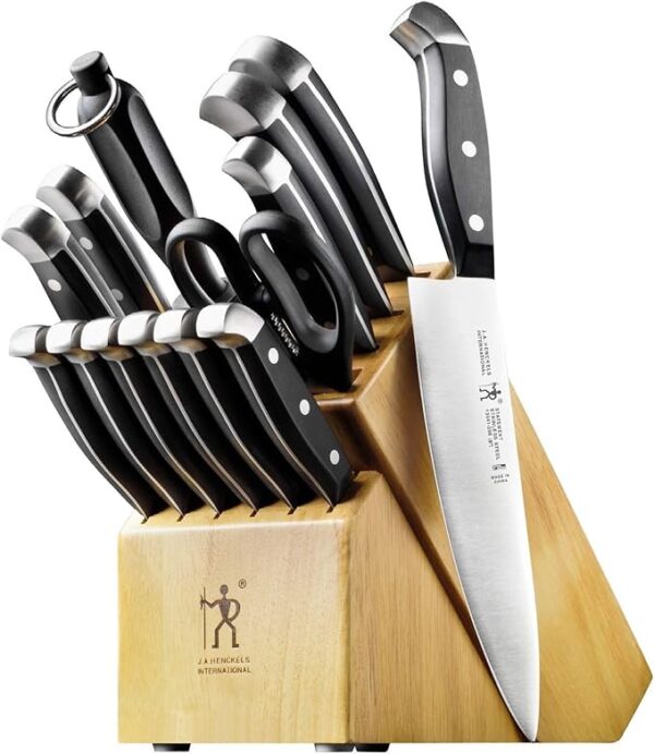 9% OFF LIMITED TIME DEAL"'HENCKELS Premium Quality 15-Piece Knife Set