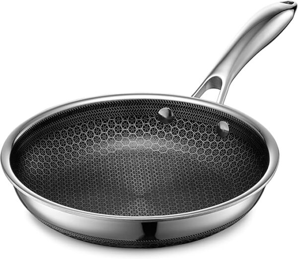 20% OFF LIMITED TIME DEAL"'HexClad Hybrid Nonstick 8-Inch Frying Pan