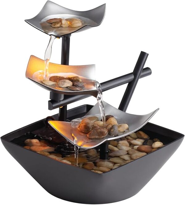 14% OFF LIMITED TIME DEAL"'Homedics Tabletop Water Fountain,