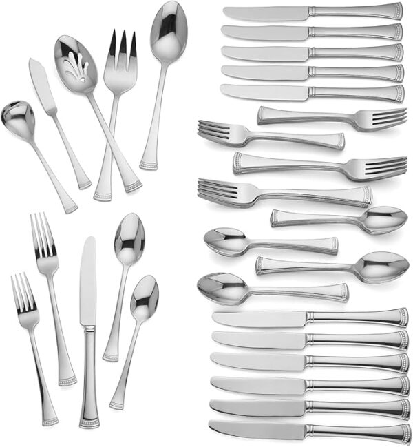 45% OFF LIMITED TIME DEAL"' Portola 65-Piece Flatware Set